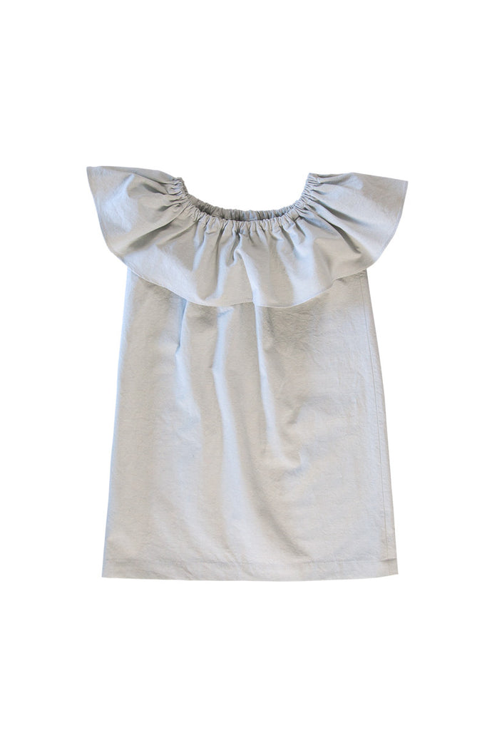 EVANGELINE DRESS IN RAIN WASHED