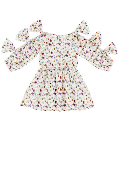 FRANCESCA DRESS - FLOWER ART