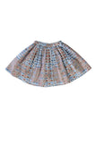 ZOEY SKIRT IN RIVER BLUE