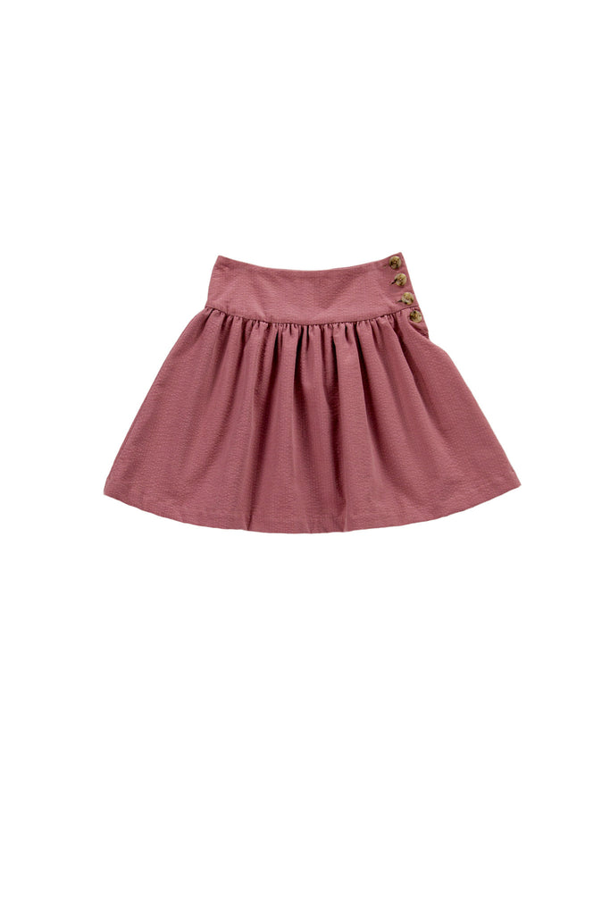 CELIA SKIRT IN DUSTY ROSE