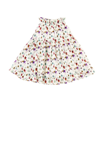 MIA SKIRT - FLOWER ART