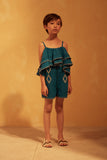 LANDRA JUMPSUIT - MYKONOS BLUE