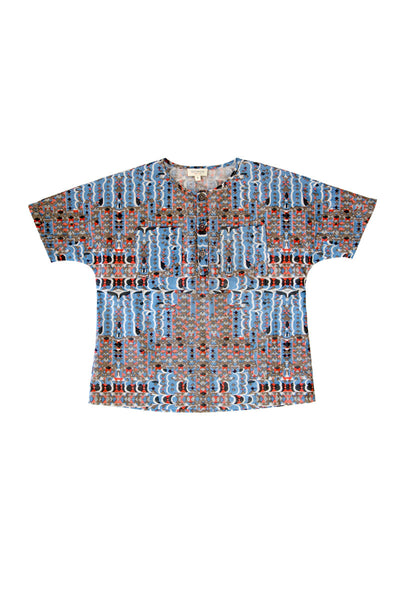 CEDRIC TUNIC IN RIVER BLUE