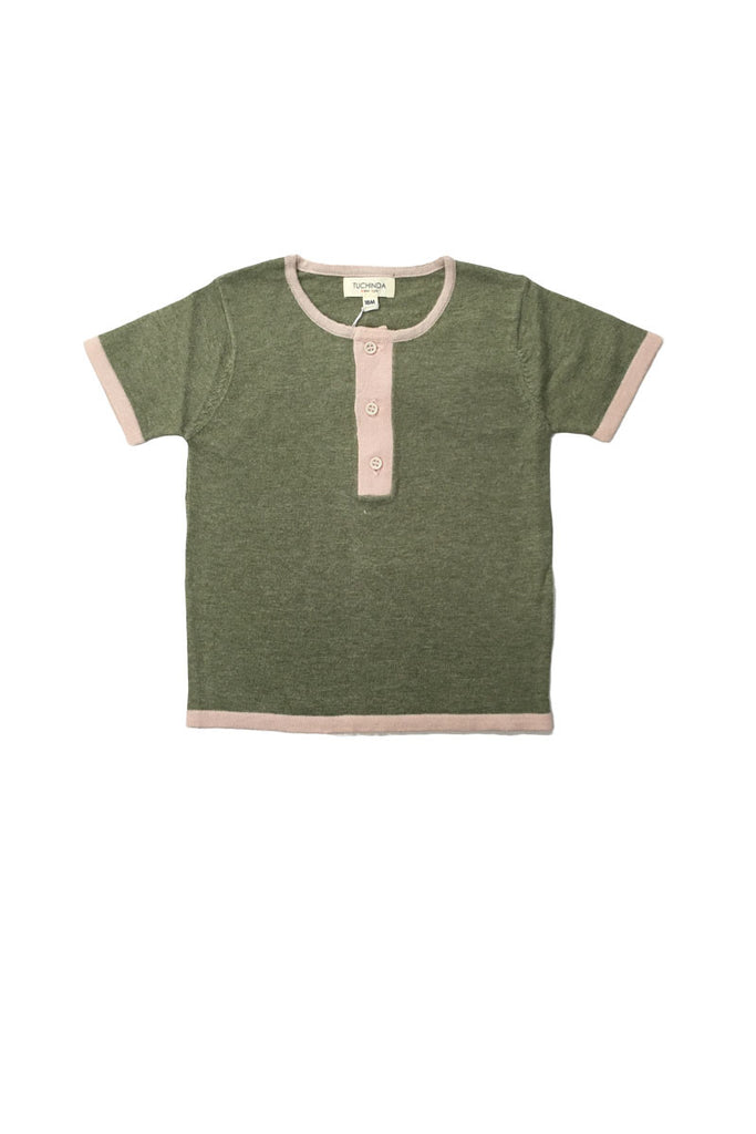 CAIUS SWEATER IN SOLID FOREST