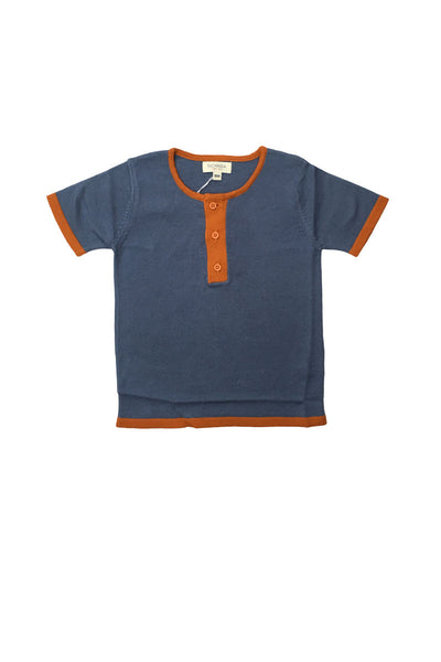 CHAZ SWEATER IN SOLID ZUCCA