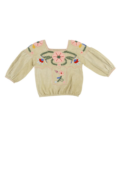 CLEMENTINA TOP - WHEAT