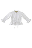 VICTORIA BLOUSE - WHITE