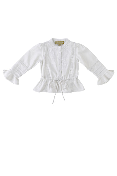 VICTORIA BLOUSE - WHITE
