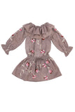 MARIANA DRESS - GRAPEJUICE