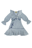 IONE DRESS - FADED INDIGO