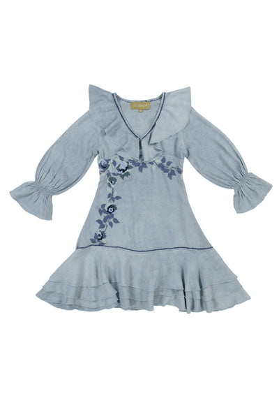 IONE DRESS - FADED INDIGO