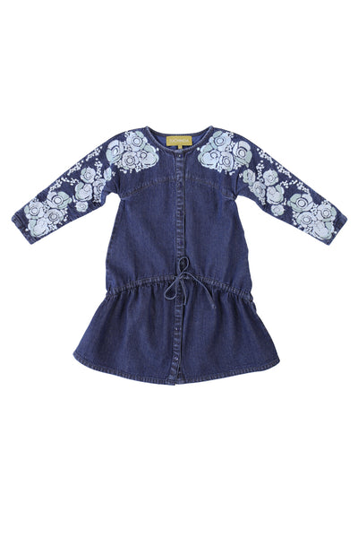 FINOLA DRESS - DARK INDIGO