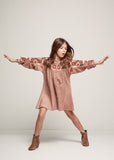 LEONIE DRESS - GUAVA