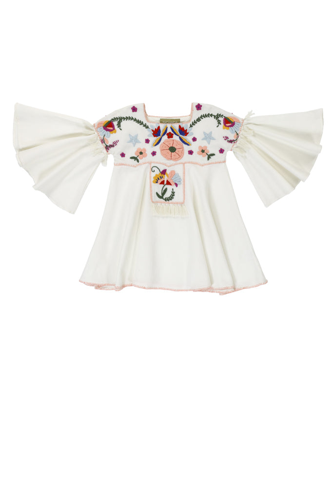 ISOLDE DRESS - WHITE