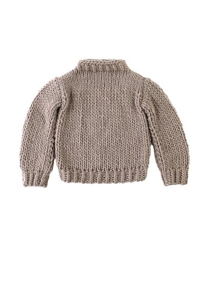SLOAN SWEATER - TAUPY PINK
