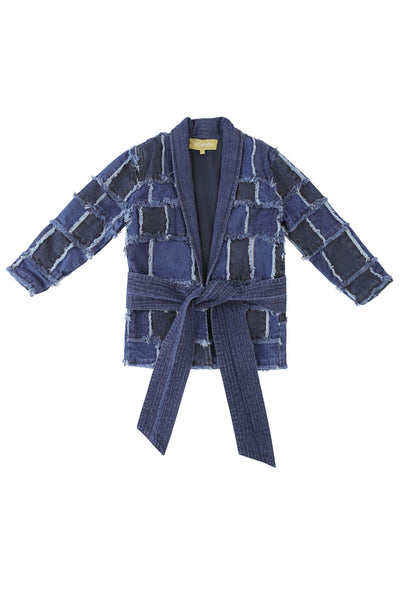 YUTAKA JACKET - MIXED DENIM