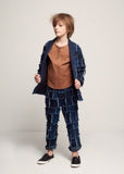 YUTAKA JACKET - MIXED DENIM