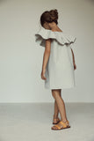 EVANGELINE DRESS IN RAIN WASHED