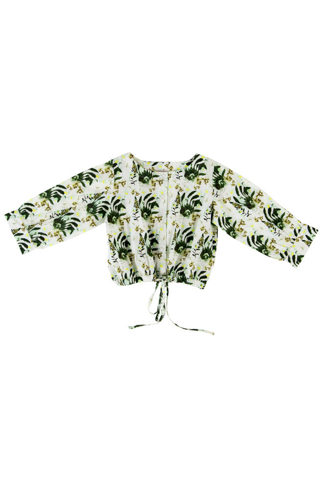 SELMA BLOUSE - IRIS
