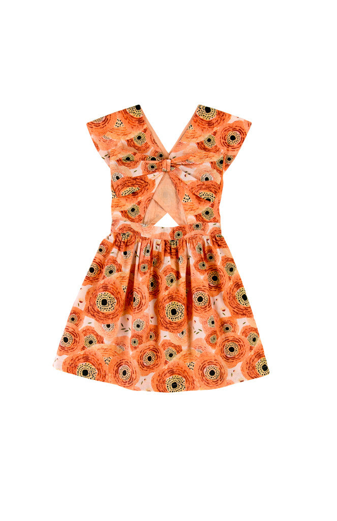 STINA DRESS - POPPIES