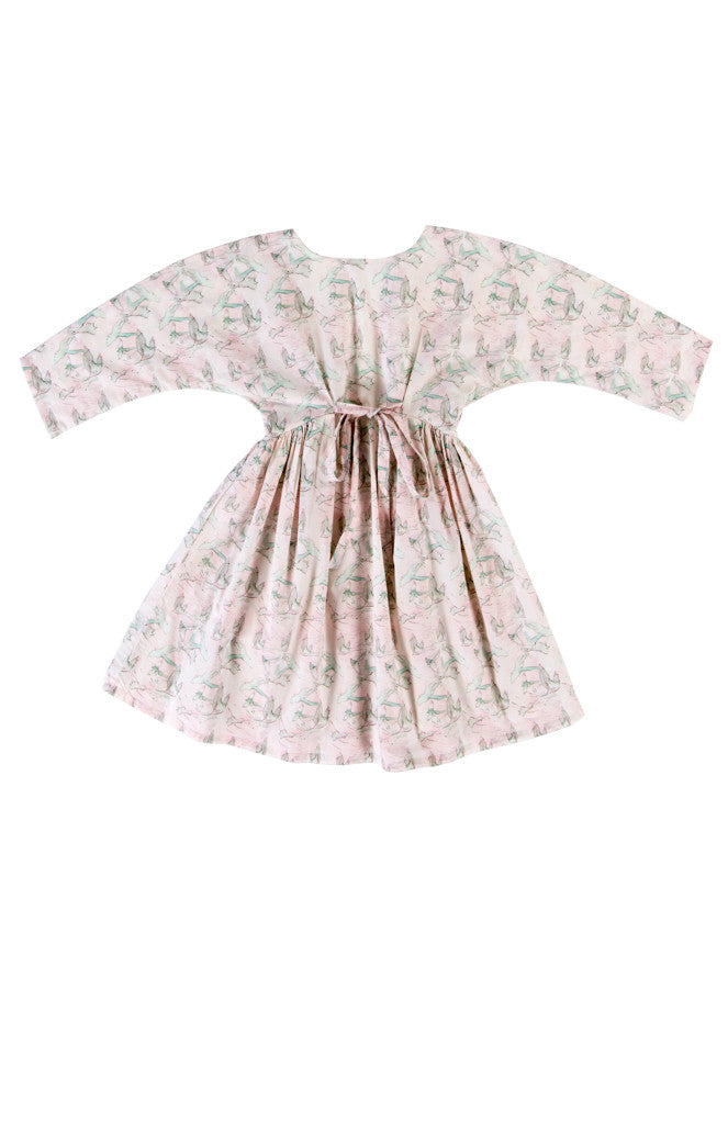 LYKKE DRESS - SWALLOWS